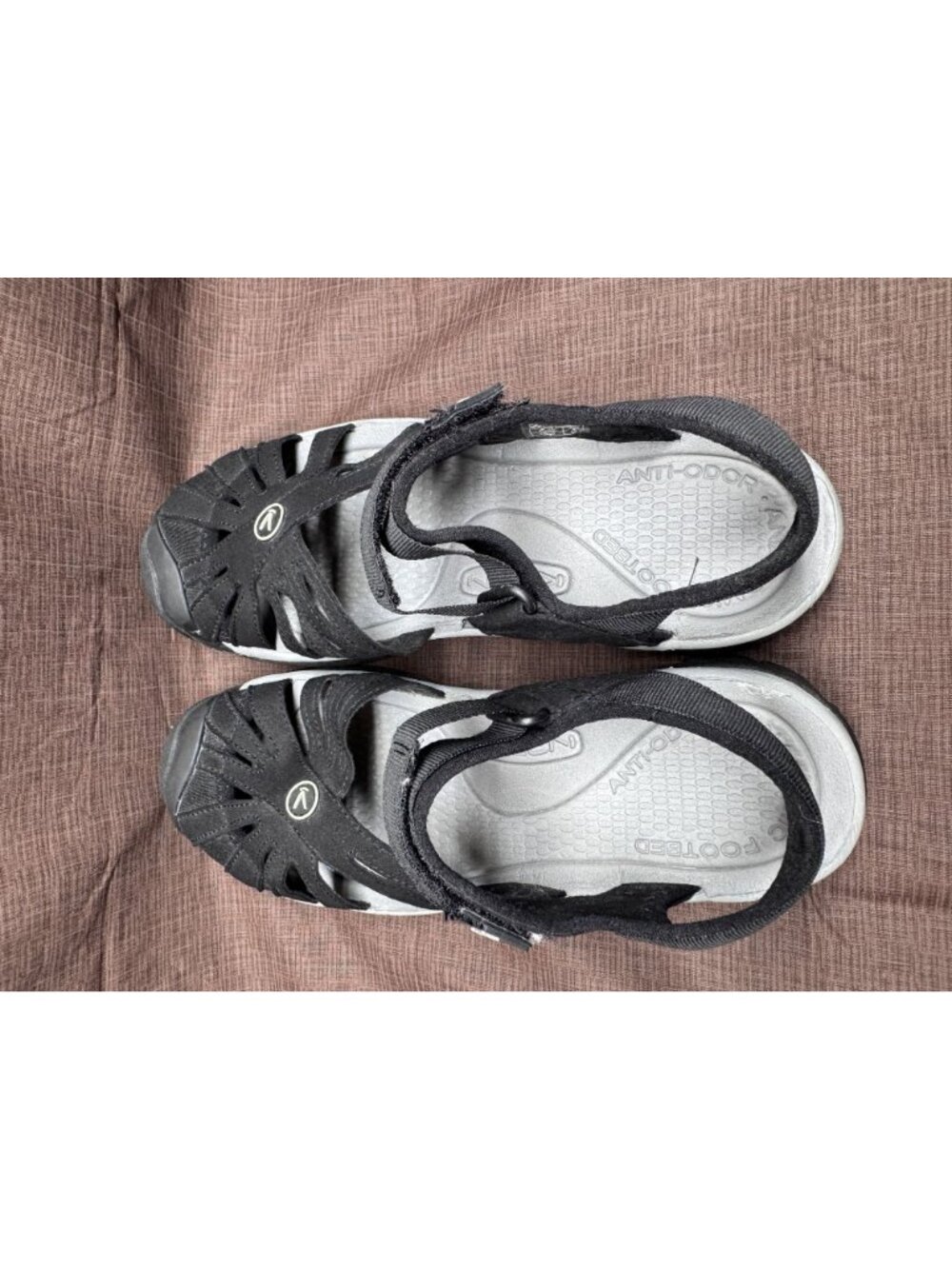 KEEN Rose Sandals Women's US 7.5 EU 38 Black Closed Toe Sport Outdoor - Picture 4 of 8